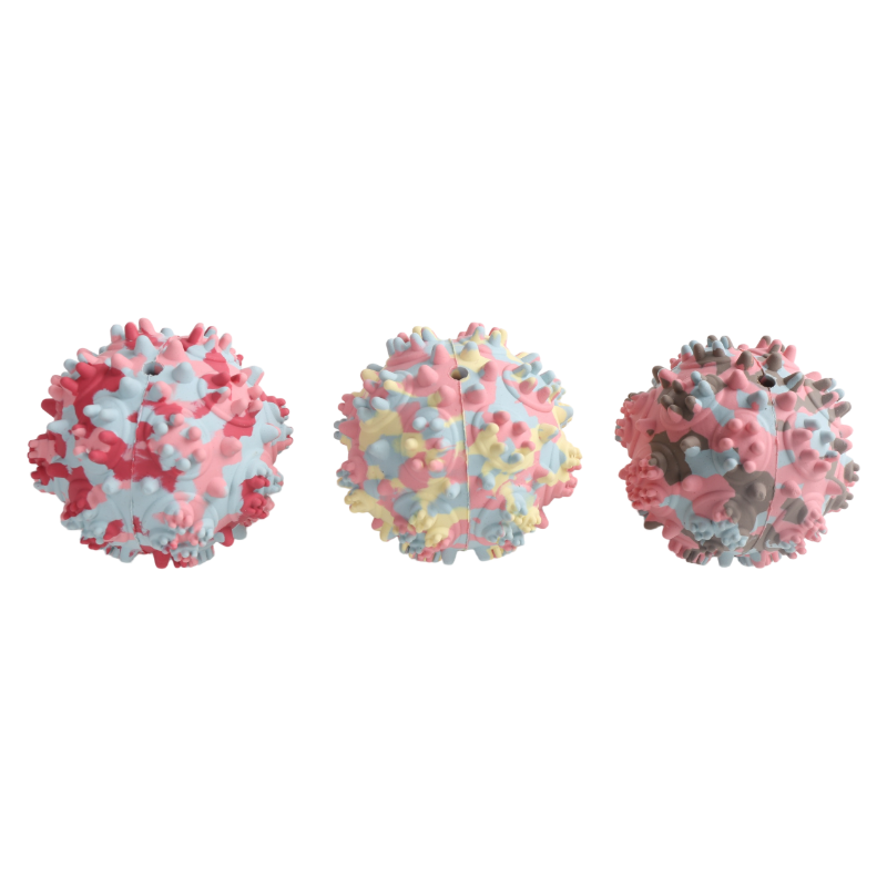Wholesale Eco-Friendly Natural Rubber Puppy Teething Balls |